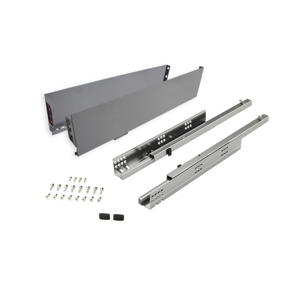 DTC, UltraSlim 122mm, Soft Close Full Side Drawer Runner System, D270-450mm x H122mm