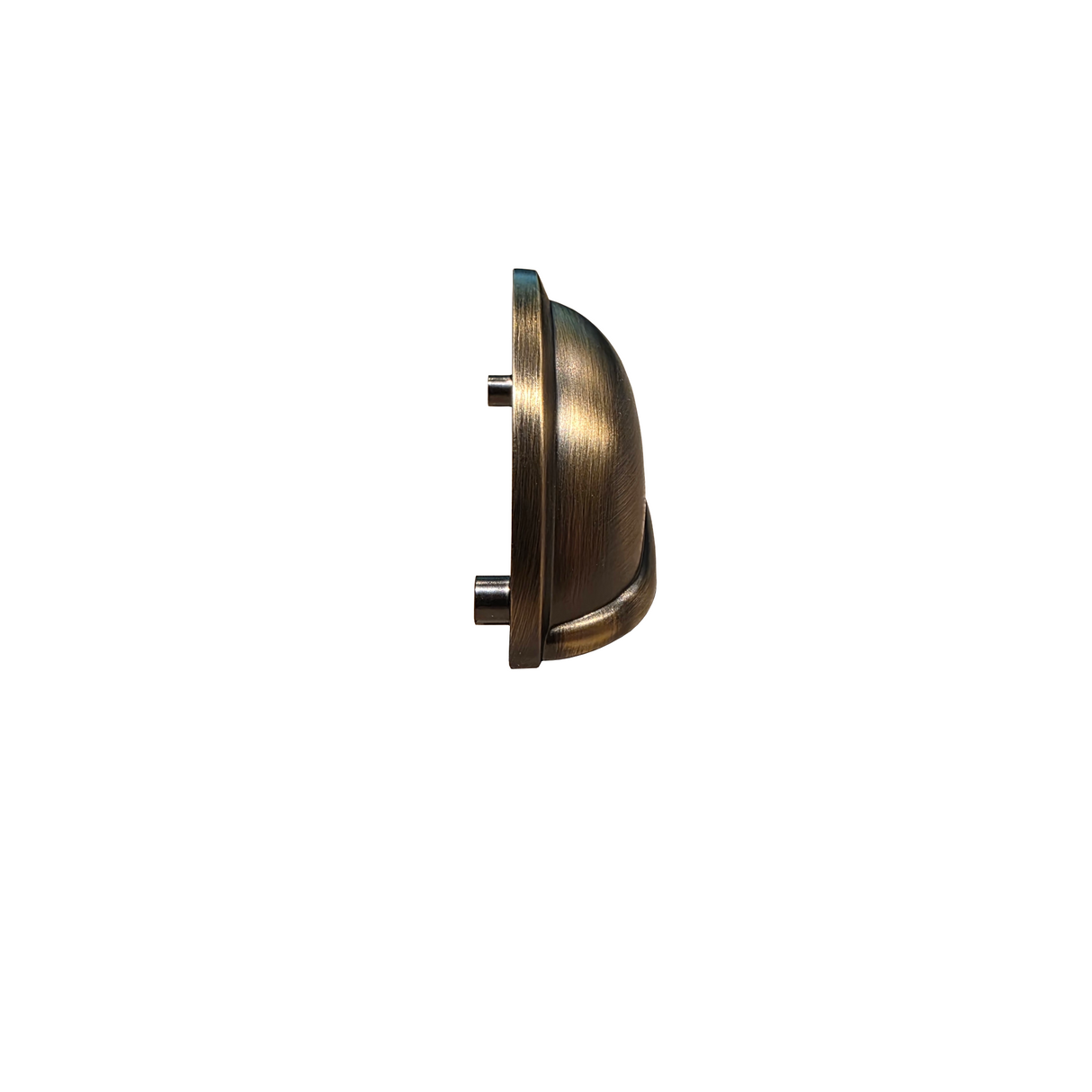 Brescia, Cup Handle, Brushed Antique Brass, 76mm Hole Centres