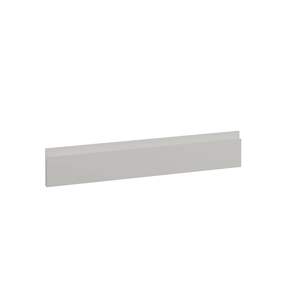 Como, Handleless J Pull Drawer, 140 x 797mm (H x W) – Super Matt Dove Grey