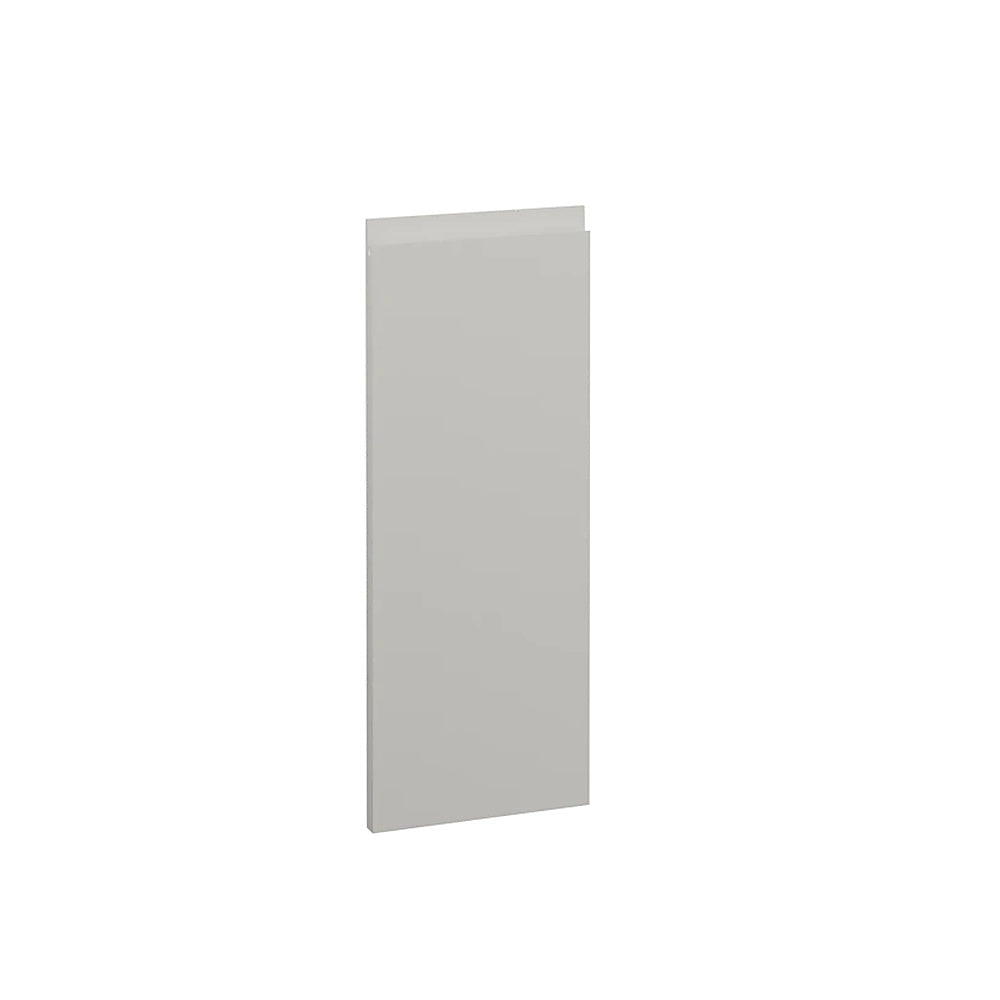 Como, Handleless J Pull Corner Door Right Hand, 715 x 276mm (H x W) – Super Matt Dove Grey