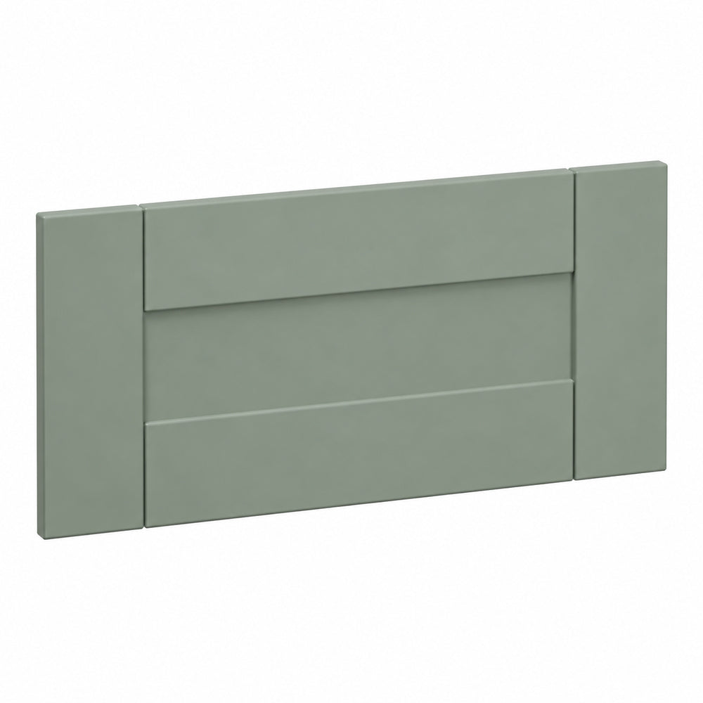 Cotswold, Shaker Drawer Front, 175 x 595mm (H x W) – Super Matt Reed Green