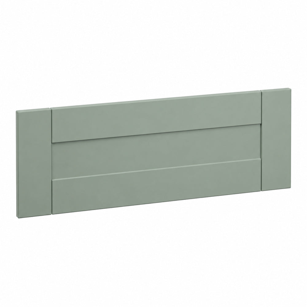 Cotswold, Shaker Drawer Front, 283 x 795mm (H x W) – Super Matt Reed Green