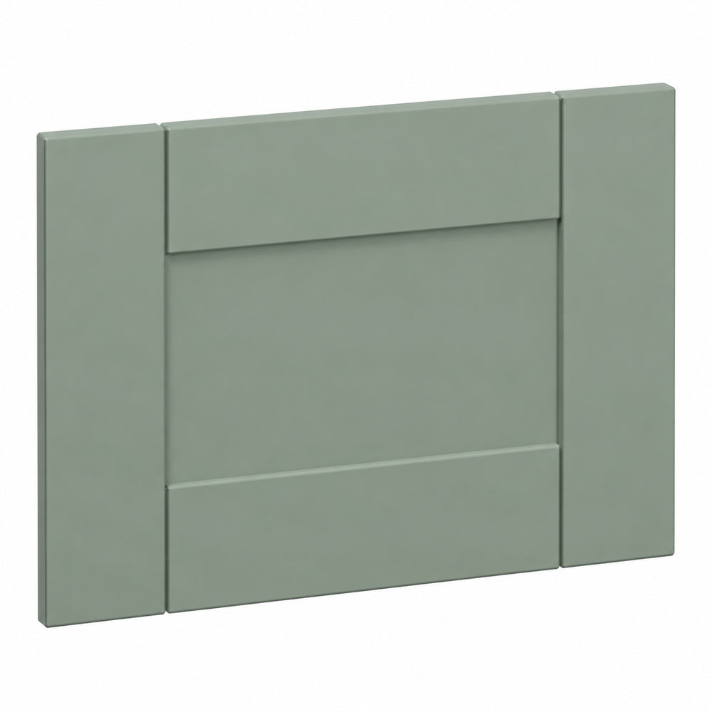 Cotswold, Shaker Drawer Front, 355 x 495mm (H x W) – Super Matt Reed Green