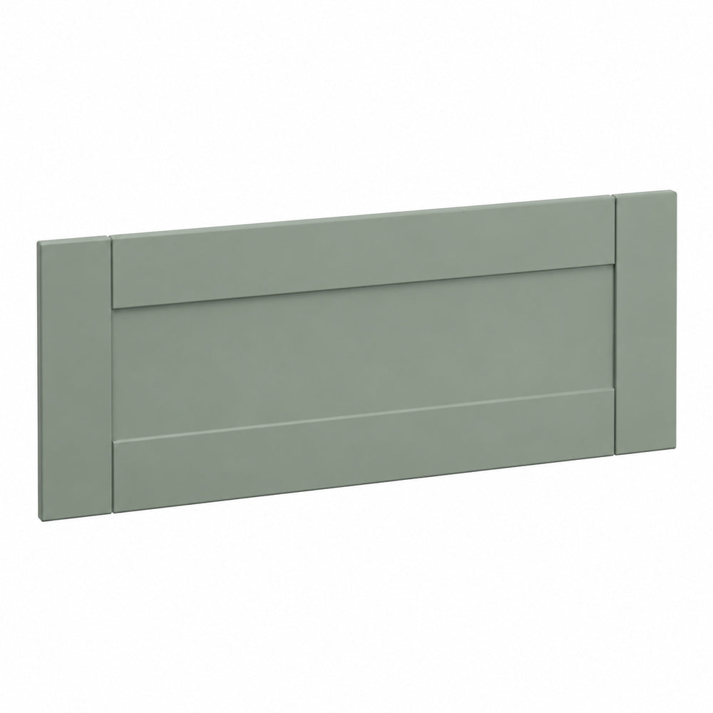 Cotswold, Shaker Drawer Front, 355 x 895mm (H x W) – Super Matt Reed Green