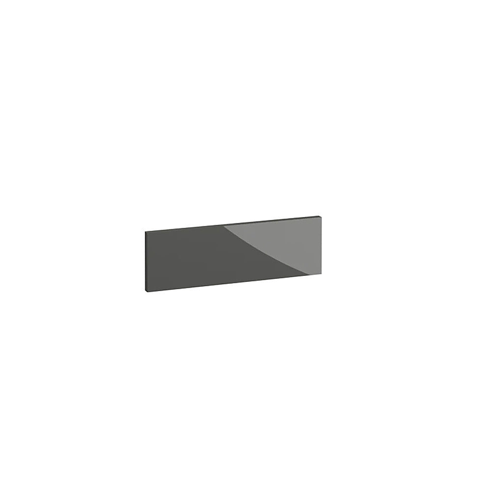 Henley, Slab Drawer Front, 160 x 447mm (H x W) – High Gloss Dust Grey