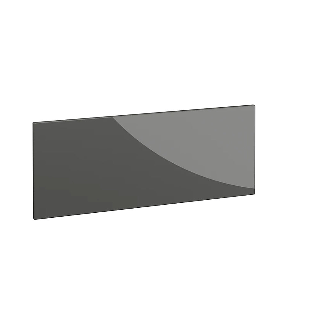 Henley, Slab Drawer Front, 355 x 897mm (H x W) – High Gloss Dust Grey