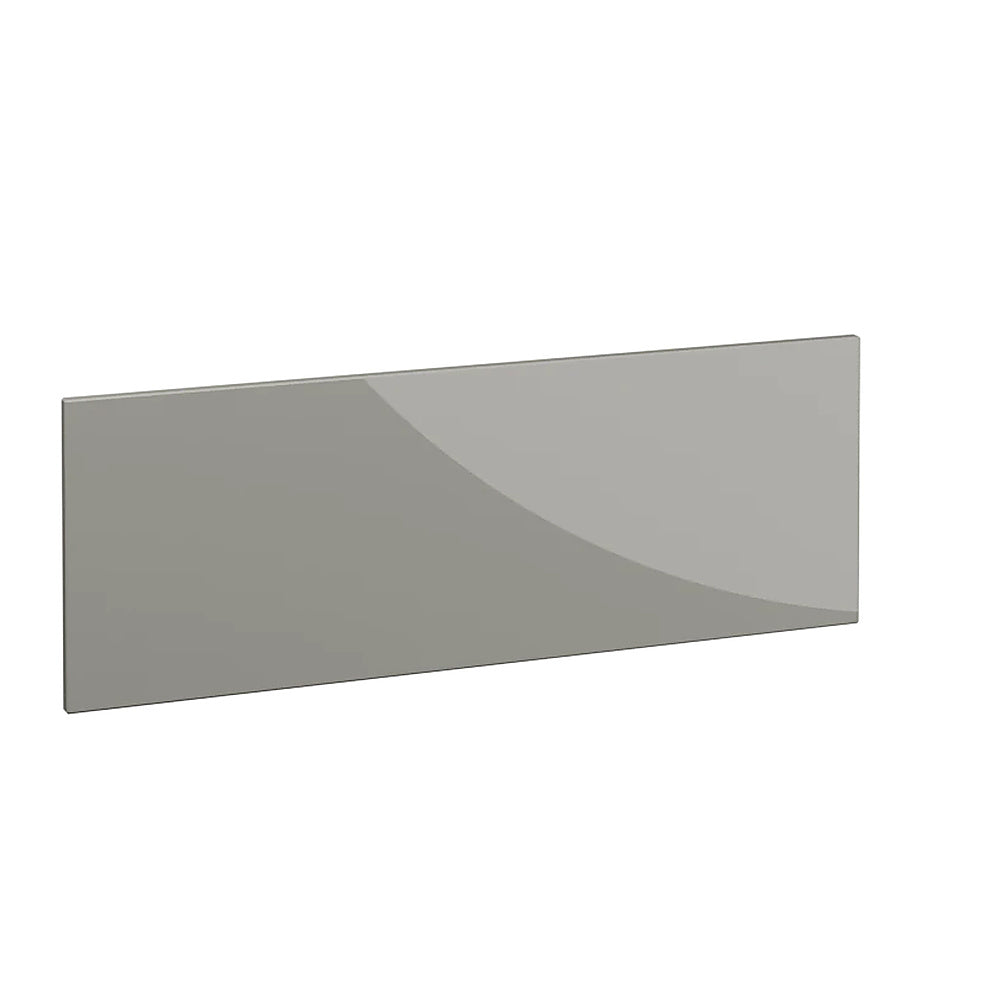 Henley, Slab Drawer Front, 325 x 997mm (H x W) – High Gloss Dove Grey