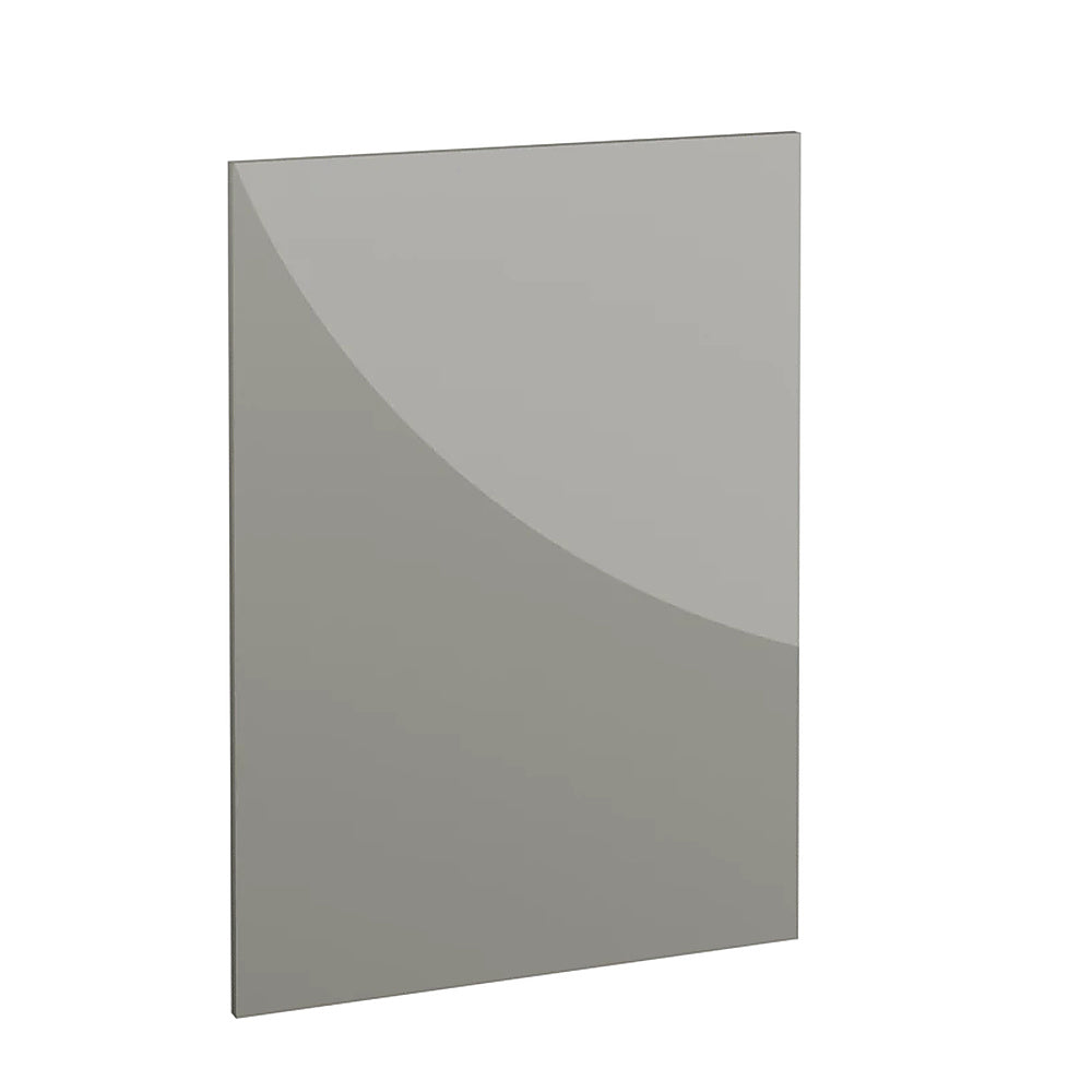 Henley, 1200 x 685 x 18mm Island Panel (H x W) – High Gloss Dove Grey