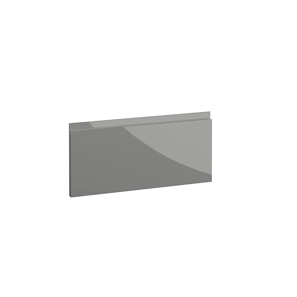 Milano, Handleless J Pull Drawer, 283 x 597mm (H x W) – High Gloss Dust Grey