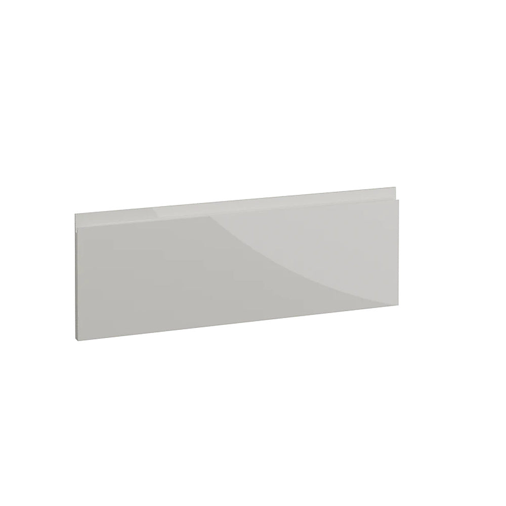 Milano, Handleless J Pull Drawer, 283 x 797mm (H x W) – High Gloss Dove Grey