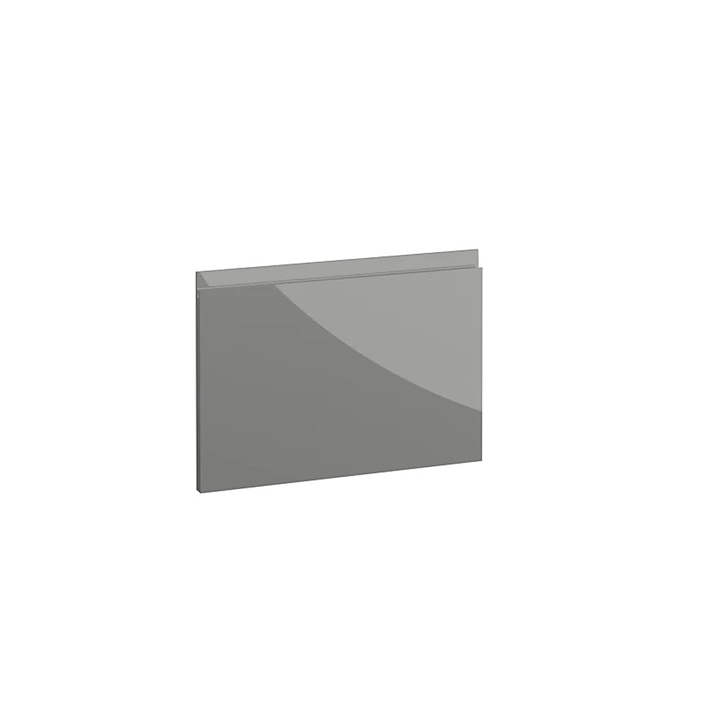 Milano, Handleless J Pull Drawer, 355 x 497mm (H x W) – High Gloss Dust Grey