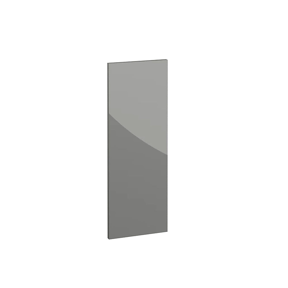 Milano, Handleless J Pull Door, 715 x 257mm (H x W) – High Gloss Dust Grey