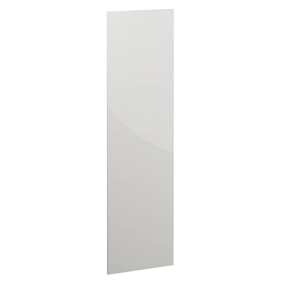 Milano, 2350 x 650 x 18mm Tall End Panel (H x W) – High Gloss White