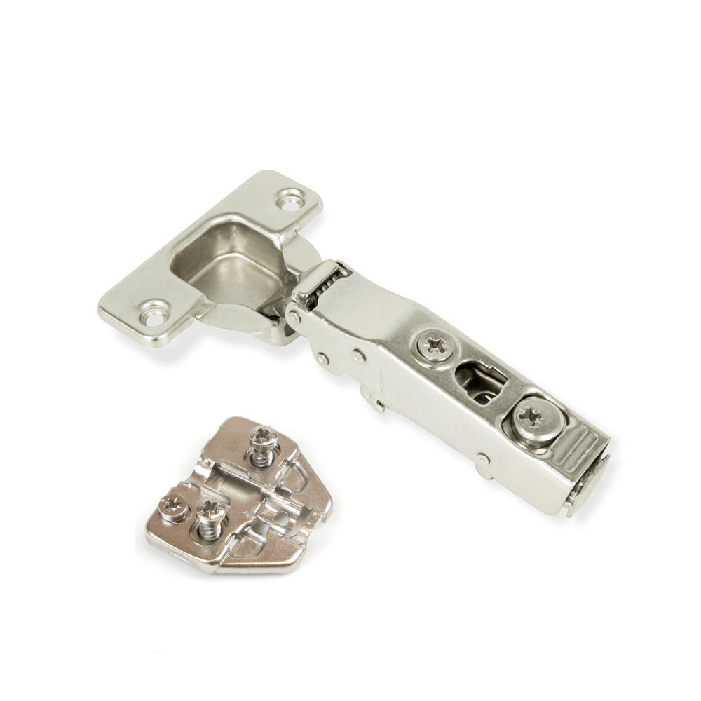 DTC, 110° Degree Hinge, Adjustable Euro Plate, Soft Close, Stainless Steel