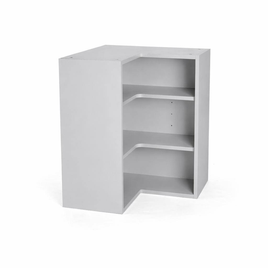 Duracab, Flat-Pack Tall Wall L-Corner Cabinet Unit, 600x600mm, 900mm High