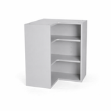 Duracab, Flat-Pack Tall Wall L-Corner Cabinet Unit, 600x600mm, 900mm High