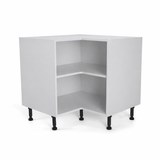 Duracab, Flat-Pack Base L-Corner Cabinet Unit, 900x900mm