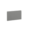 Como, Handleless J Pull Drawer, 355 x 597mm (H x W) – Super Matt Dust Grey