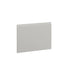 Como, Handleless J Pull Door, 450 x 597mm (H x W) – Super Matt Dove Grey