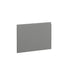 Como, Handleless J Pull Door, 450 x 597mm (H x W) – Super Matt Dust Grey
