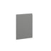Como, Handleless J Pull Door, 570 x 397mm (H x W) – Super Matt Dust Grey