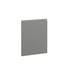 Como, Handleless J Pull Door, 570 x 447mm (H x W) – Super Matt Dust Grey
