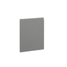 Como, Handleless J Pull Door, 570 x 447mm (H x W) – Super Matt Dust Grey
