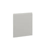 Como, Handleless J Pull Door, 570 x 497mm (H x W) – Super Matt Dove Grey
