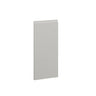 Como, Handleless J Pull Corner Door Left Hand, 715 x 316mm (H x W) – Super Matt Dove Grey