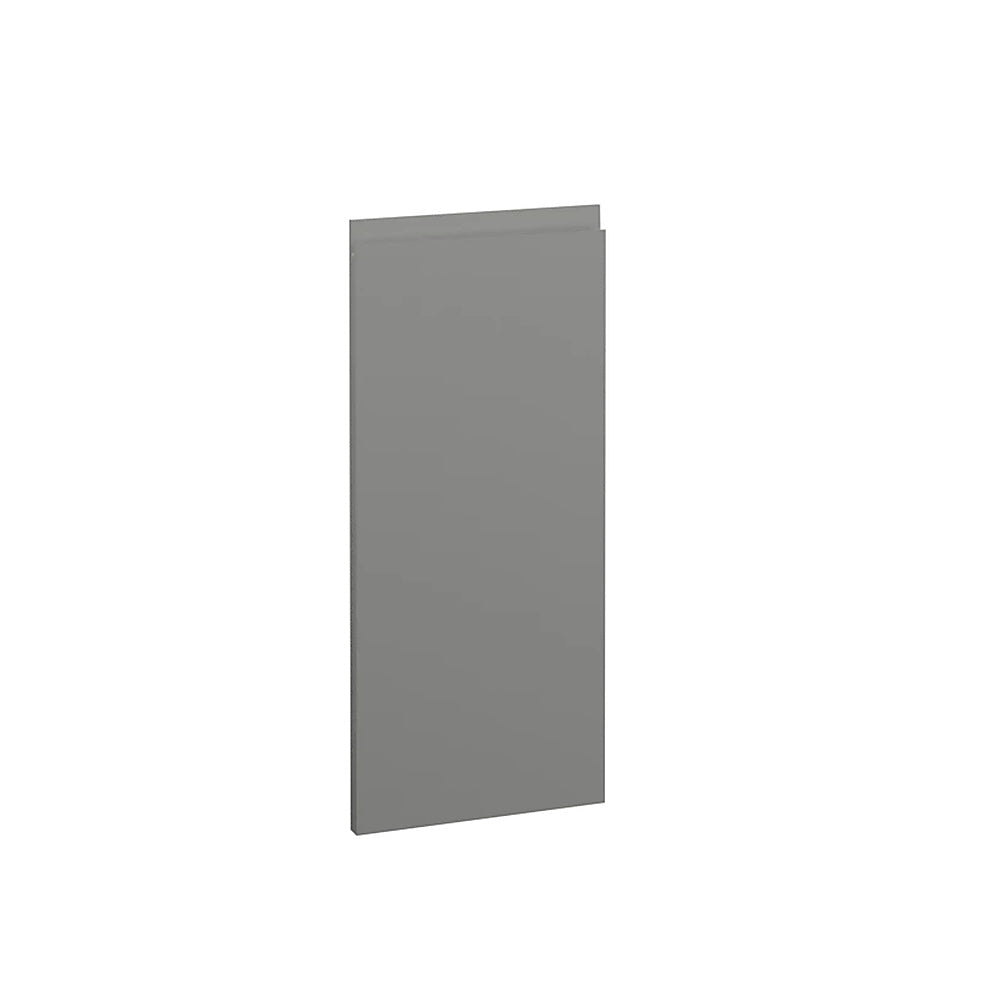 Como, Handleless J Pull Corner Door Right Hand, 715 x 316mm (H x W) – Super Matt Dust Grey