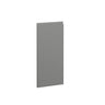 Como, Handleless J Pull Corner Door Right Hand, 715 x 316mm (H x W) – Super Matt Dust Grey