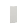 Como, Handleless J Pull Corner Door Right Hand, 715 x 316mm (H x W) – Super Matt White