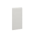 Como, Handleless J Pull Corner Door Left Hand, 715 x 350mm (H x W) – Super Matt White