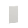 Como, Handleless J Pull Corner Door Left Hand, 715 x 372mm (H x W) – Super Matt White