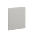Como, Handleless J Pull Door, 645 x 597mm (H x W) – Super Matt Dove Grey
