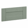 Cotswold, Shaker Drawer Front, 283 x 595mm (H x W) – Super Matt Reed Green