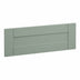 Cotswold, Shaker Drawer Front, 283 x 795mm (H x W) – Super Matt Reed Green