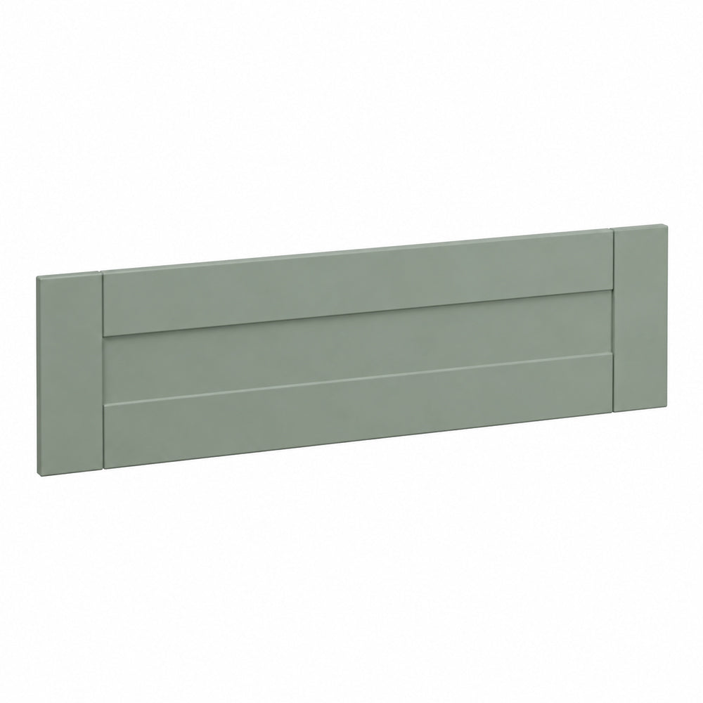 Cotswold, Shaker Drawer Front, 283 x 995mm (H x W) – Super Matt Reed Green