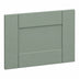 Cotswold, Shaker Drawer Front, 355 x 495mm (H x W) – Super Matt Reed Green