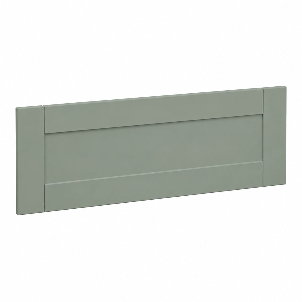 Cotswold, Shaker Drawer Front, 355 x 995mm (H x W) – Super Matt Reed Green
