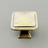 Harley & Wager, Haydock, Square Knob Handle, Centre Fixing