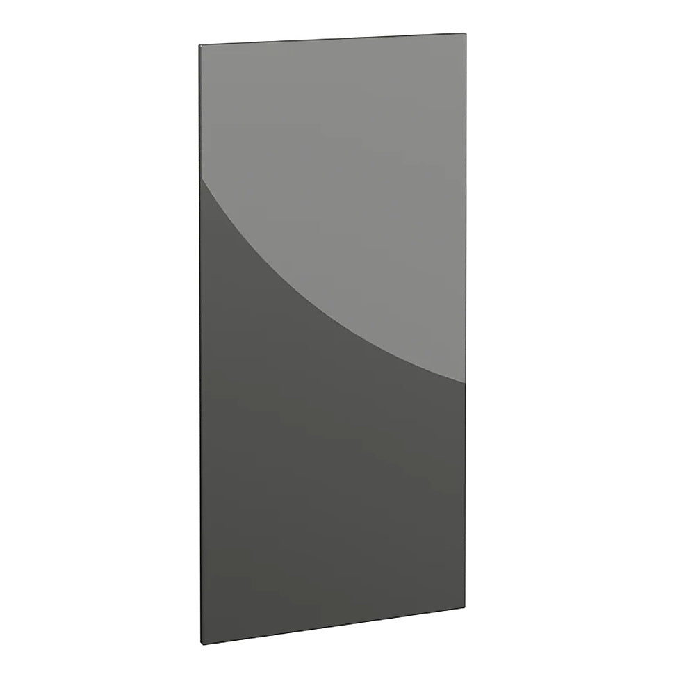 Henley, Slab Door, 1245 x 597mm (H x W) – High Gloss Dust Grey