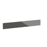 Henley, Slab Drawer Front, 160 x 997mm (H x W) – High Gloss Dust Grey
