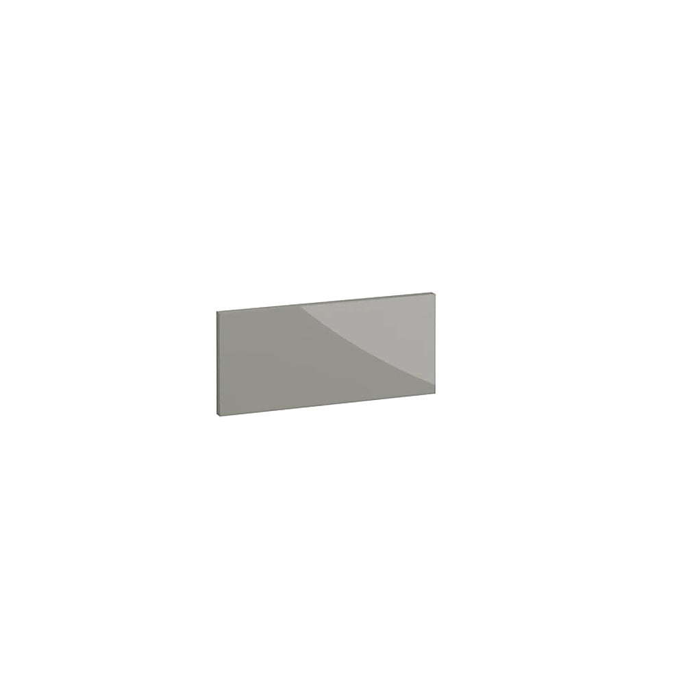 Henley, Slab Drawer Front, 175 x 397mm (H x W) – High Gloss Dove Grey