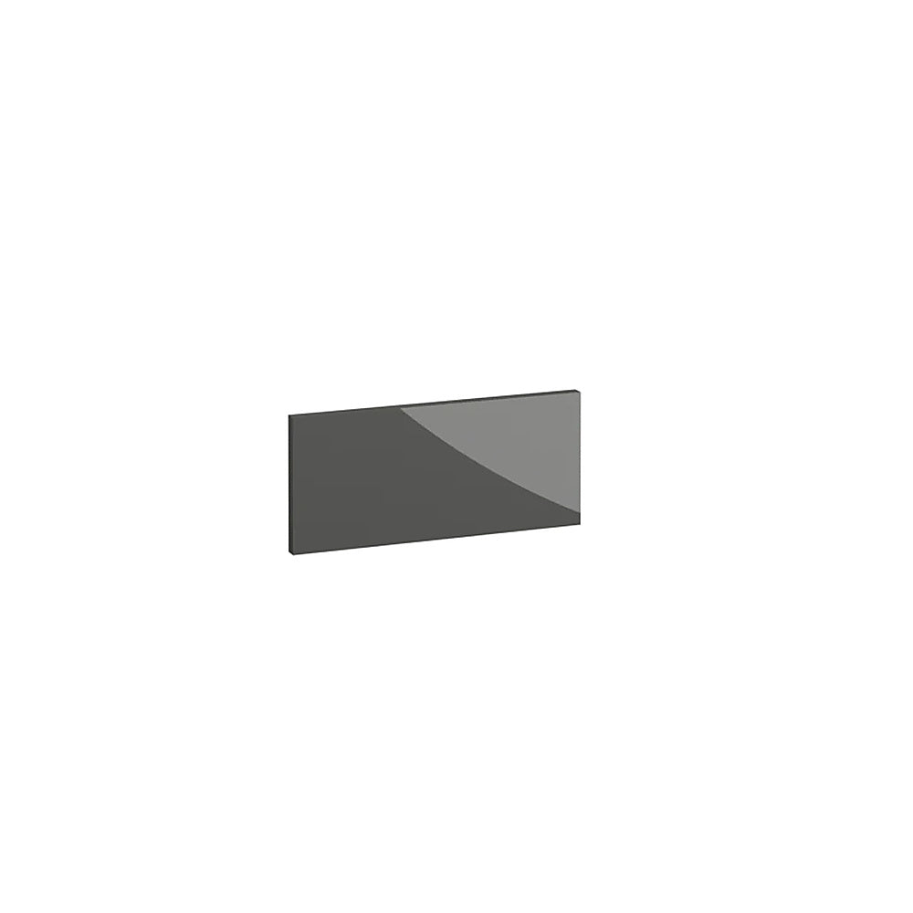 Henley, Slab Drawer Front, 160 x 397mm (H x W) – High Gloss Dust Grey