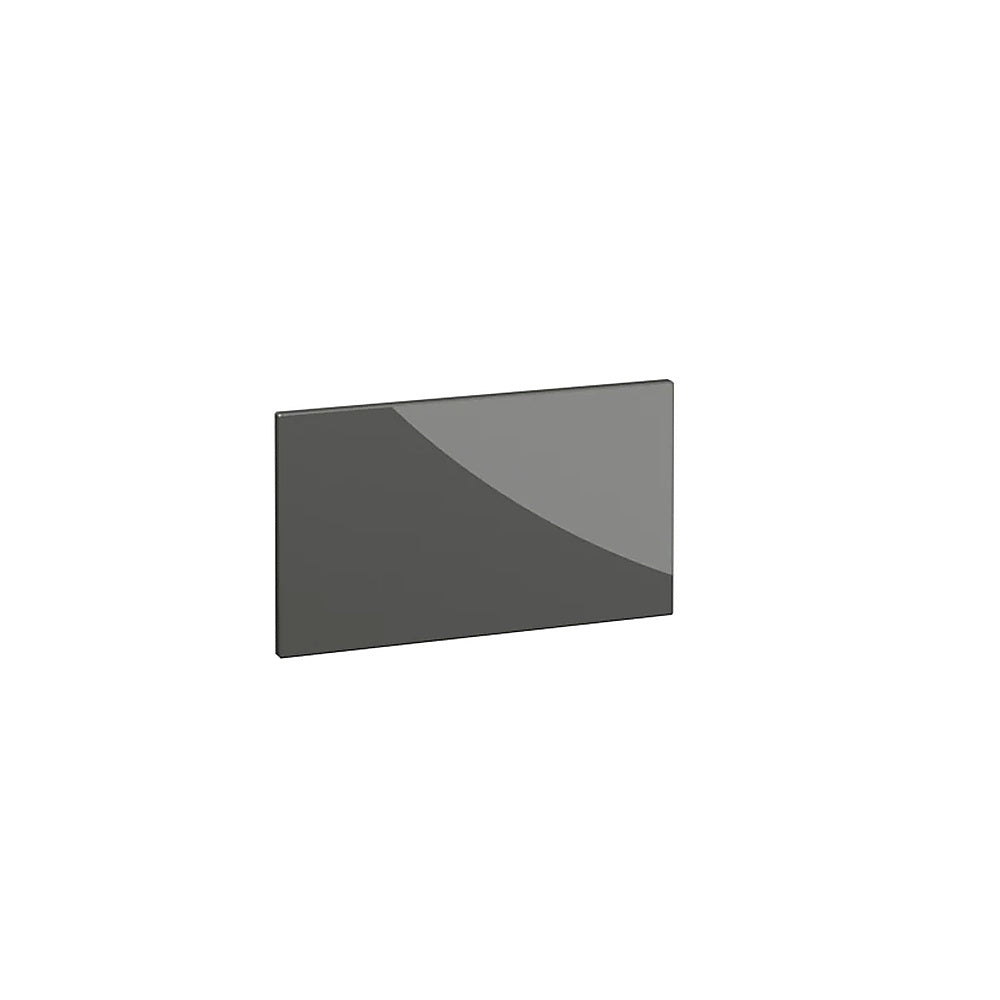 Henley, Slab Drawer Front, 283 x 497mm (H x W) – High Gloss Dust Grey