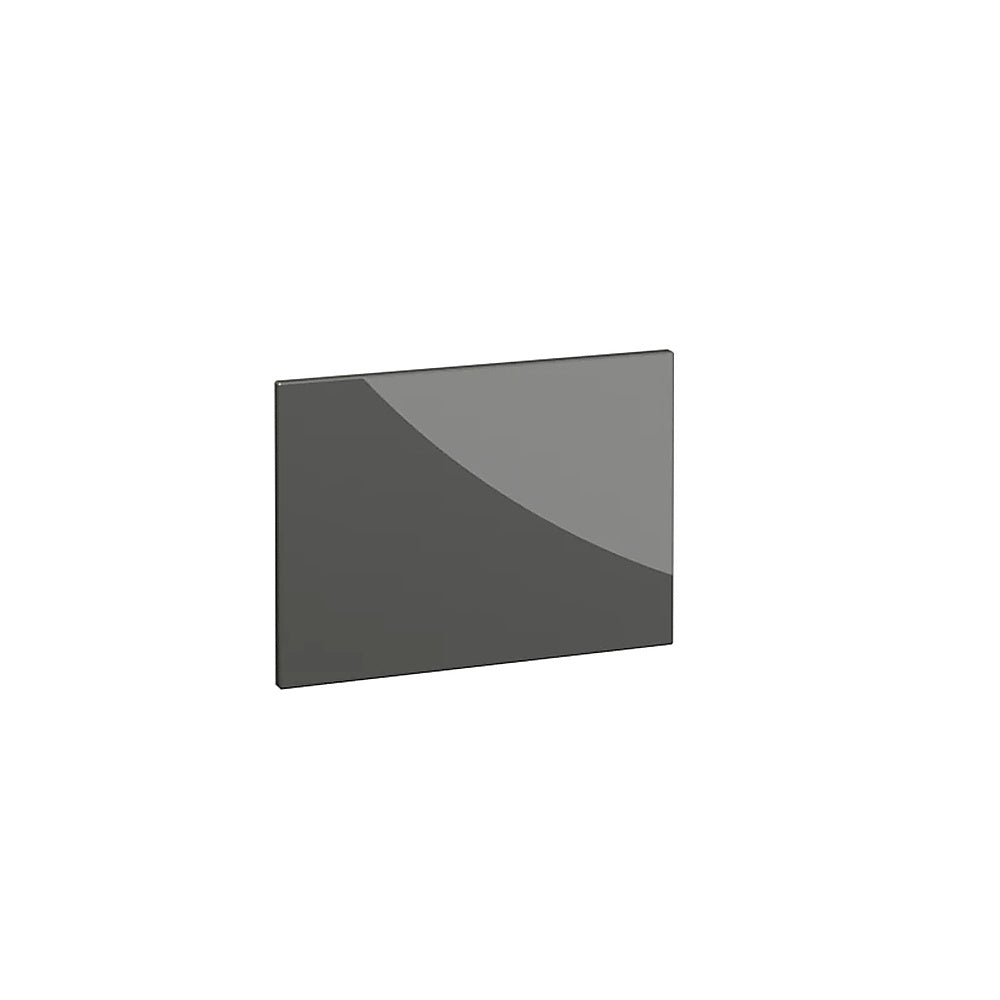 Henley, Slab Drawer Front, 325 x 497mm (H x W) – High Gloss Dust Grey