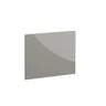 Henley, Slab Door, 490 x 447mm (H x W) – High Gloss Dove Grey