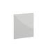 Henley, Slab Door, 570 x 497mm (H x W) – High Gloss White