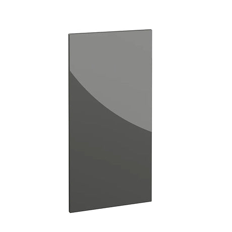 Henley, Slab Door, 895 x 447mm (H x W) – High Gloss Dust Grey
